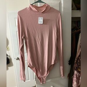 Free People Super Soft Turtleneck bodysuit NWT